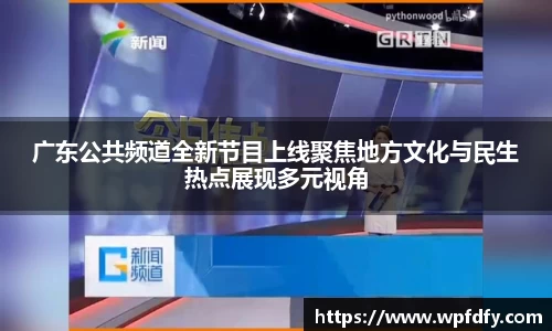 广东公共频道全新节目上线聚焦地方文化与民生热点展现多元视角